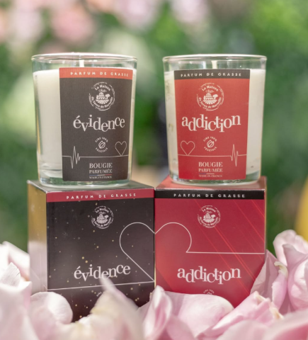 Bougies parfumées de Saint-Valentin à Villefranche-sur-Saône