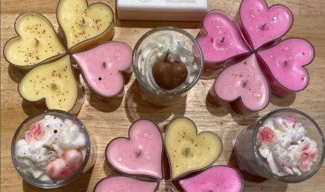 Bougies parfumées artisanales à offrir pour la fête des Mères à Villefranche-sur-Saône