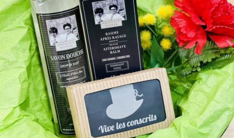 Boutique proposant la conception artisanale et française de savon personnalisé pour la Fête des Conscrits à Villefranche-sur-saône