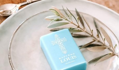 Boutique proposant la conception artisanale et française de savon personnalisé pour tout vos événements à Villefranche-sur-saône
